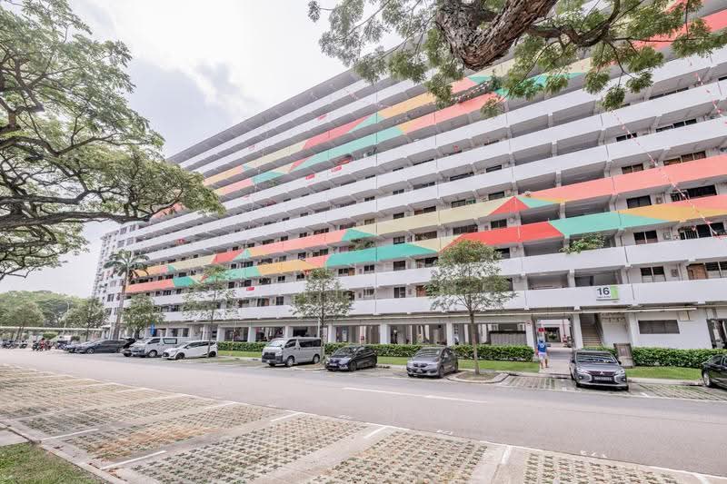 16 Eunos Crescent, 16 Eunos Crescent, 2 Bedrooms, 635 sqft, HDB Flat For Sale, by Elaine Wong, 500240472 - Exterior - PropertyGuru.com.sg