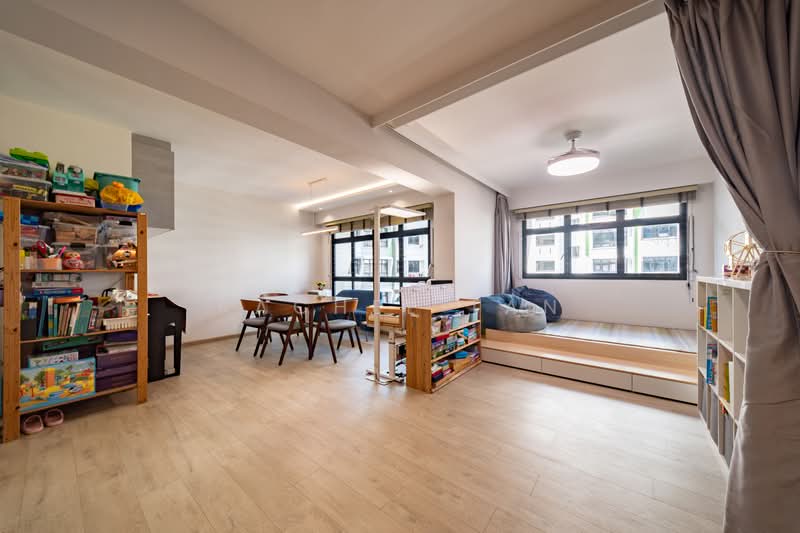 112B Alkaff Crescent, 112B Alkaff Crescent, 3 Bedrooms, 1,001 sqft, HDB Flat For Sale, by Rachel Tan, 500240482 - Living Room - PropertyGuru.com.sg
