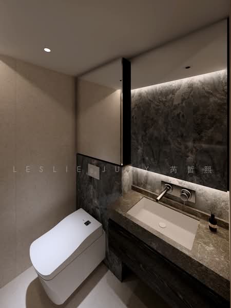 LANDED7772@BRAND NEW 2.5 Best Value Terr within 1km to CHIJ, Ang Mo Kio / Bishan / Thomson, 5 Bedrooms, 3,600 sqft, Terraced House For Sale, by Leslie Juay 芮哲熙, 500240519 - Common Bathroom - Artist Impression - PropertyGuru.com.sg