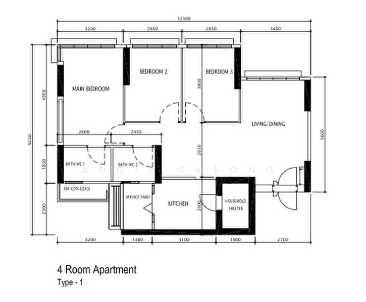 130A Lorong 1 Toa Payoh, 130A Lorong 1 Toa Payoh, 3 Bedrooms, 1,001 sqft, HDB Flat For Sale, by Angie Cheong, 500240521 - PropertyGuru.com.sg