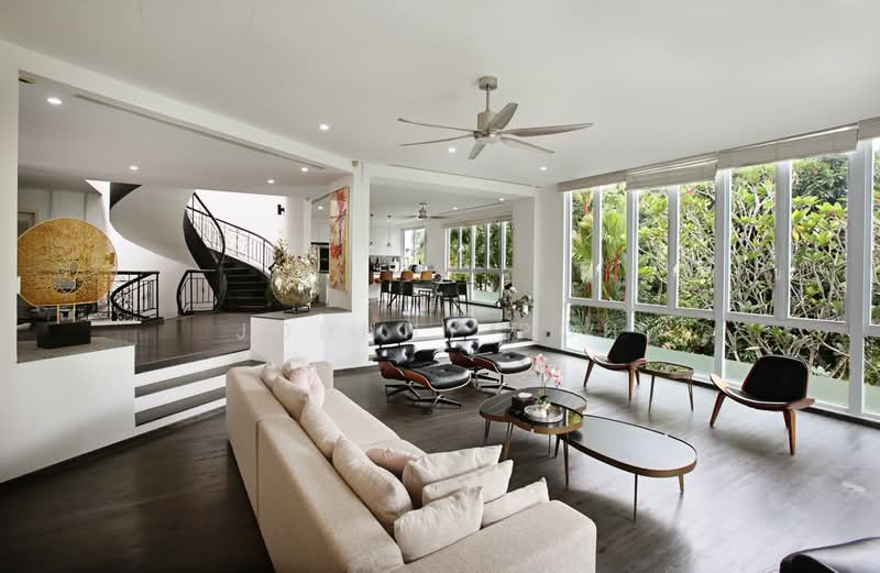 Beautiful home at Hillview Estate, Hillview estate, 6 Bedrooms, 9,000 sqft, Semi-Detached House For Sale, by Johnny Poh, 500240527 - Living Room - PropertyGuru.com.sg