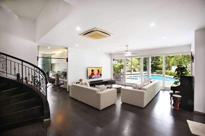Beautiful home at Hillview Estate, Hillview estate, 6 Bedrooms, 9,000 sqft, Semi-Detached House For Sale, by Johnny Poh, 500240527 - Living Room - PropertyGuru.com.sg