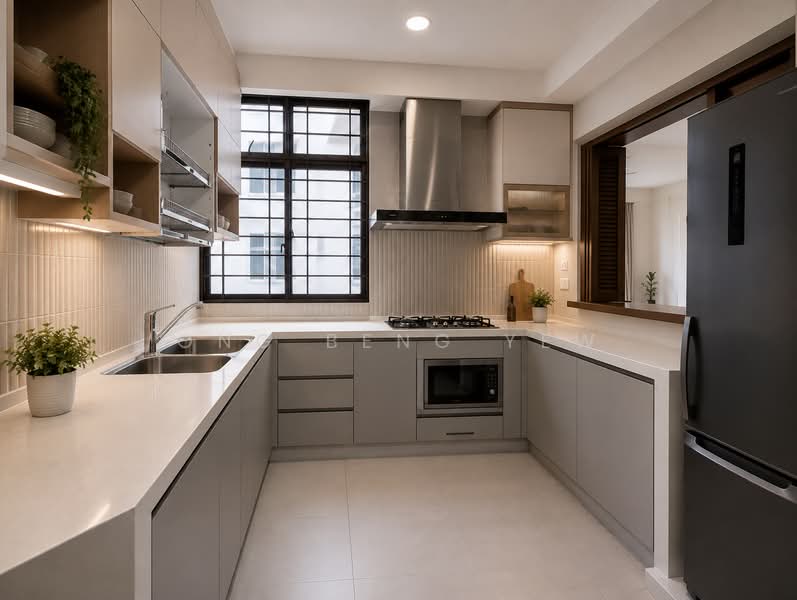 Mandarin Gardens, 1 Siglap Road, 2 Bedrooms, 828 sqft, Condominium For Rent, by Ong Beng Yew, 500240579 - Kitchen - PropertyGuru.com.sg
