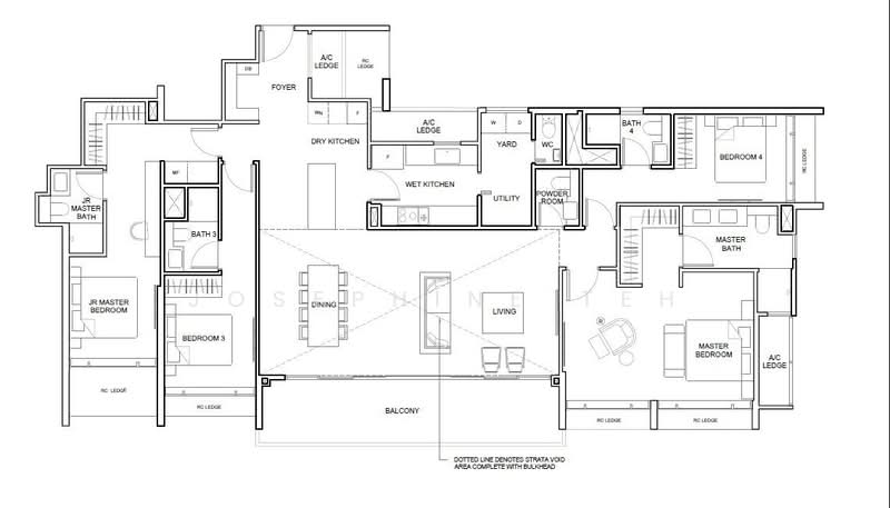 The Arcady At Boon Keng, 1037 Serangoon Road, 4 Bedrooms, 2,583 sqft, Condominium For Sale, by Josephine Teh, 500240596 - PropertyGuru.com.sg