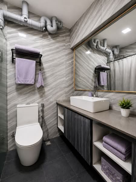 227A Compassvale Drive, 227A Compassvale Drive, 3 Bedrooms, 1,087 sqft, HDB Flat For Sale, by Regina Young, 500240672 - Master Bathroom - PropertyGuru.com.sg