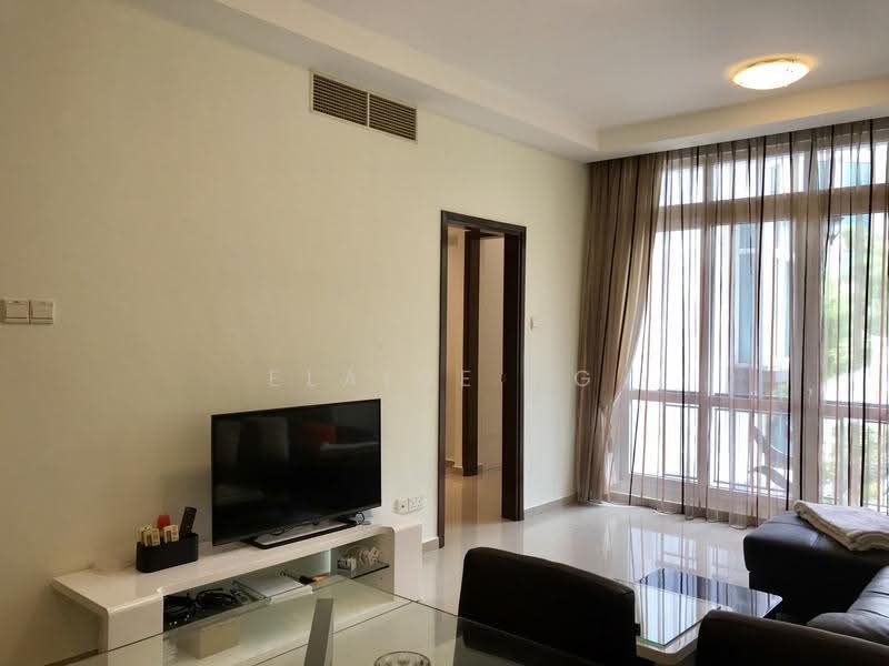 Robertson 100, 100 Robertson Quay, Orchard / River Valley, 1 Bedroom, 678 sqft, Condominium For Rent, by Elaine Ng, 500240734 - Living Room - PropertyGuru.com.sg