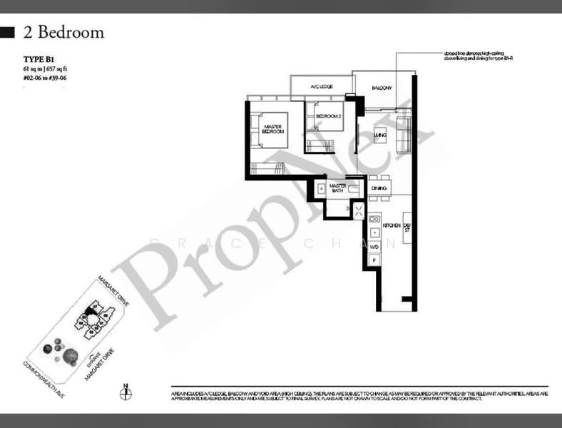 Margaret Ville, 20 Margaret Drive, 2 Bedrooms, 657 sqft, Apartment For Sale, by Grace Chan, 500240745 - PropertyGuru.com.sg