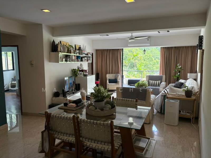 Clementi Park, 010101 Sunset Drive, 2 Bedrooms, 1,350 sqft, Condominium For Rent, by Maylena Cheah, 500240774 - Living Room - PropertyGuru.com.sg