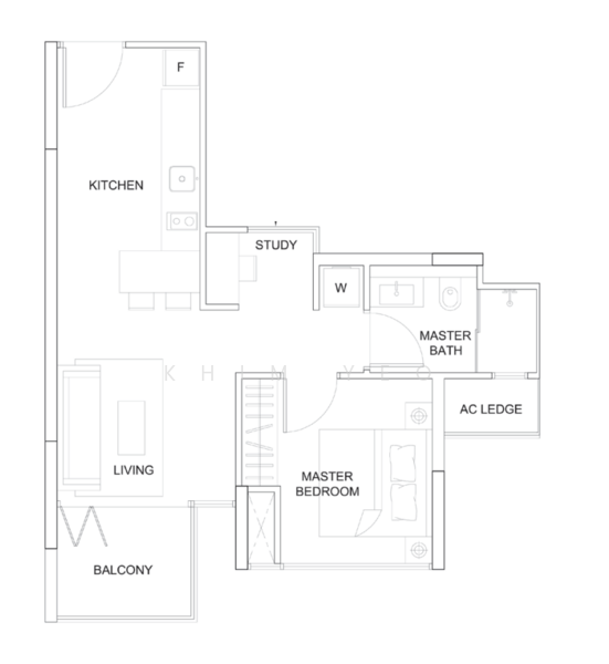 The Viridian, 6 Jalan Ampas, Balestier / Toa Payoh, 1 Bedroom, 527 sqft, Condominium For Sale, by Khim Yeo, 500240776 - PropertyGuru.com.sg