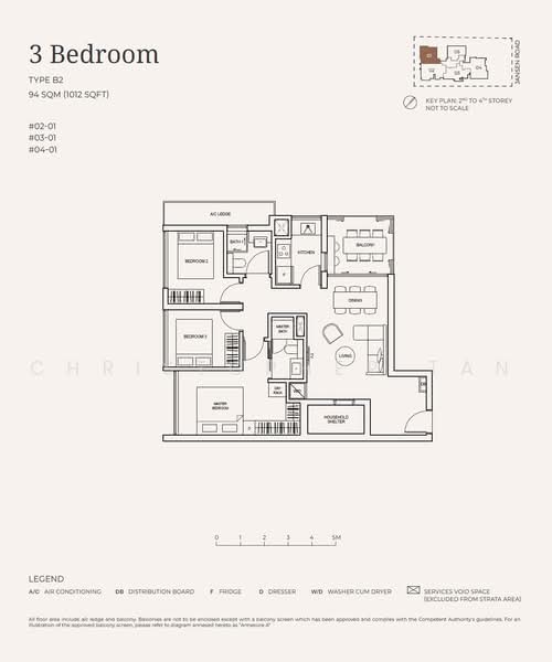 Jansen House, 25 Jansen Road, Hougang / Punggol / Sengkang, 3 Bedrooms, 1,012 sqft, Condominium For Sale, by Christopher Tan, 500240777 - B2 - PropertyGuru.com.sg