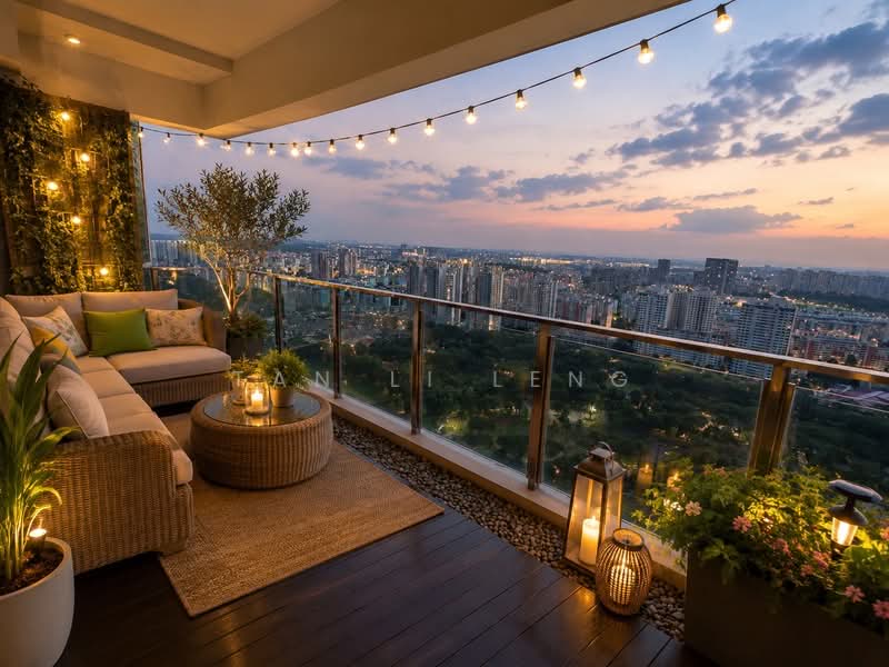 Clover By The Park, 2 Bishan Street 25, 5 Bedrooms, 3,465 sqft, Condominium For Rent, by Tan Li Leng, 500240779 - Balcony - PropertyGuru.com.sg