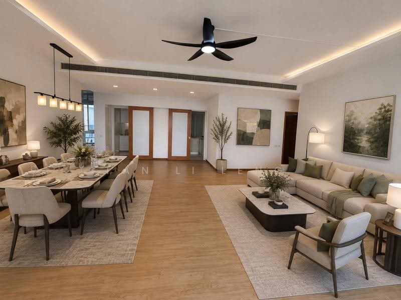Clover By The Park, 2 Bishan Street 25, 5 Bedrooms, 3,465 sqft, Condominium For Rent, by Tan Li Leng, 500240779 - Living Room - PropertyGuru.com.sg