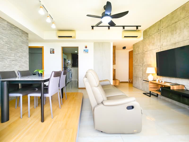 The Vales, , 3 Bedrooms, 904 sqft, Condominium For Sale, by Diana Teow, 500240827 - Living Room - PropertyGuru.com.sg