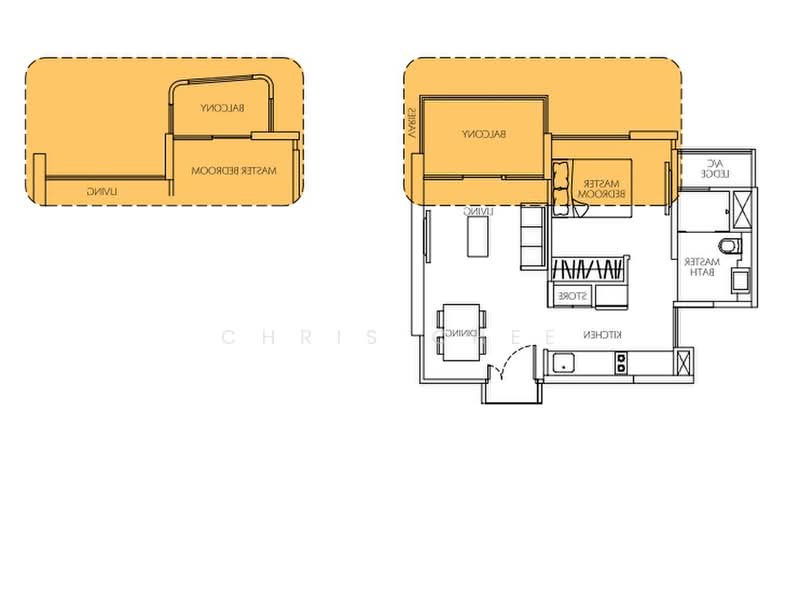 Terrasse, 23 Terrasse Lane, Hougang / Punggol / Sengkang, 1 Bedroom, 506 sqft, Condominium For Sale, by Chris Chee, 500240829 - PropertyGuru.com.sg