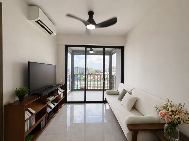 The Florence Residences, 99 Hougang Avenue 2, Hougang / Punggol / Sengkang, 2 Bedrooms, 635 sqft, Condominium For Sale, by Joan Loh, 500240832 - Living Room - PropertyGuru.com.sg