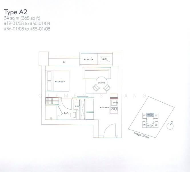 Skysuites @ Anson, 8 Enggor Street, Studio, 365 sqft, Condominium For Sale, by Clements Tang, 500240852 - PropertyGuru.com.sg