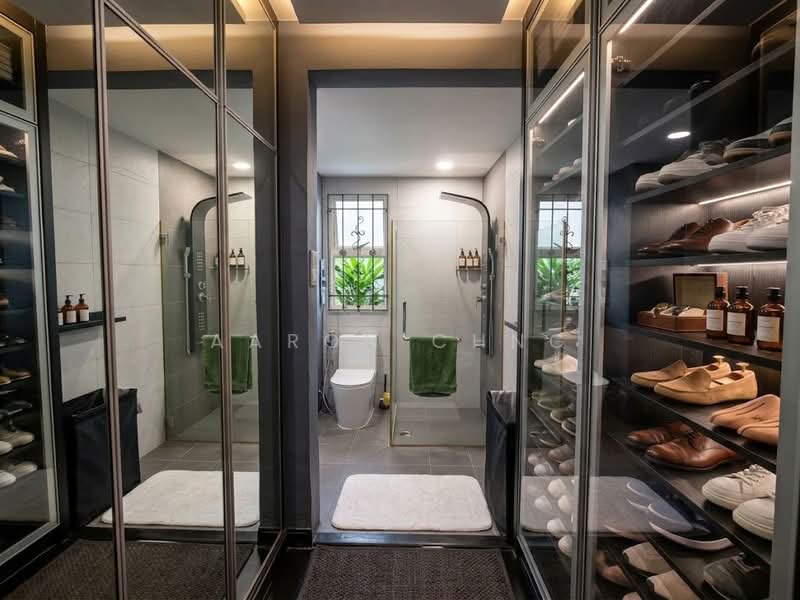 Villa Verde, Verde Grove, Dairy Farm / Bukit Panjang / Choa Chu Kang, 5 Bedrooms, 3,200 sqft, Terraced House For Sale, by Aaron Chng, 500240897 - Bathroom - PropertyGuru.com.sg