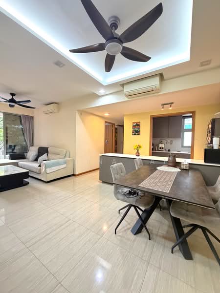 FLO Residence, Punggol Field Walk, 4 Bedrooms, 1,227 sqft, Condominium For Rent, by Melina Yap, 500240898 - Living Room - PropertyGuru.com.sg