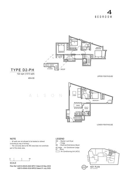 Artisan 8, 8 Sin Ming Road, 4 Bedrooms, 1,313 sqft, Apartment For Sale, by Alson Teo, 500240907 - D2-PH - PropertyGuru.com.sg