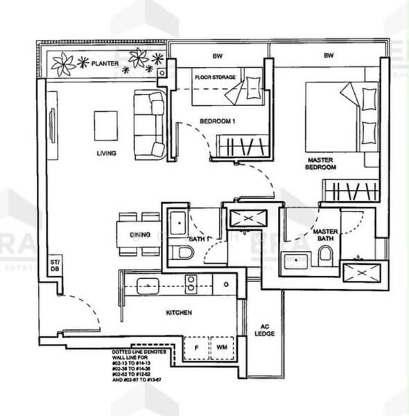 The Palette, 103 Pasir Ris Grove, 2 Bedrooms, 753 sqft, Condominium For Sale, by Bob Ho, 500240912 - PropertyGuru.com.sg