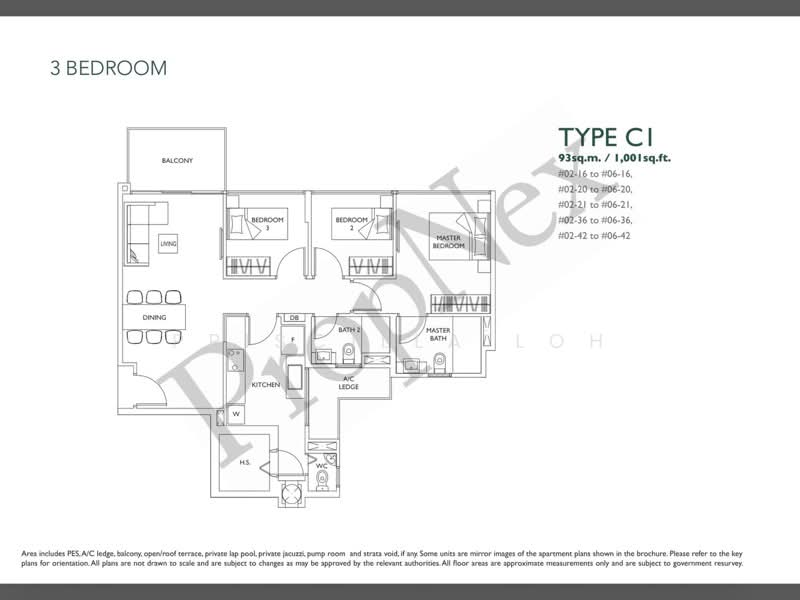 The Luxurie, 31 Compassvale Road, 3 Bedrooms, 1,001 sqft, Condominium For Sale, by Priscilla Loh, 500240923 - PropertyGuru.com.sg