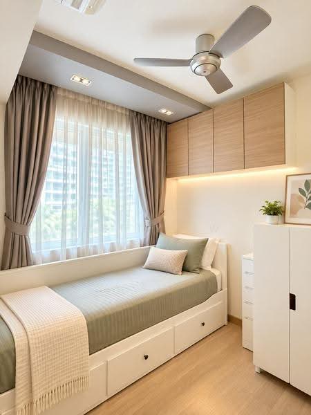 High Park Residences, 27 Fernvale Road, Seletar / Yio Chu Kang, 2 Bedrooms, 570 sqft, Condominium For Sale, by Betty Ow, 500240953 - Bedroom - PropertyGuru.com.sg