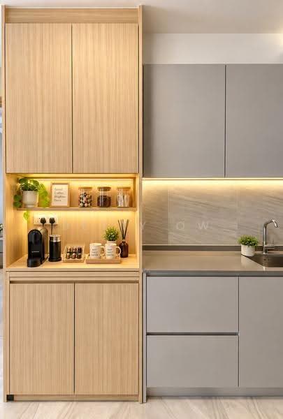 High Park Residences, 27 Fernvale Road, Seletar / Yio Chu Kang, 2 Bedrooms, 570 sqft, Condominium For Sale, by Betty Ow, 500240953 - Kitchen - PropertyGuru.com.sg