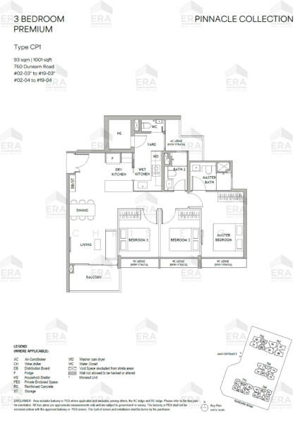Dunearn House, 760 Dunearn Road, 3 Bedrooms, 1,001 sqft, Condominium For Sale, by Chris Eng, 500240987 - PropertyGuru.com.sg