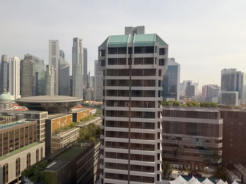 Peninsula Plaza, 111 North Bridge Road, 1,485 sqft, Office For Rent, by Edward Tan, 500241037 - Exterior - CommercialGuru.com.sg