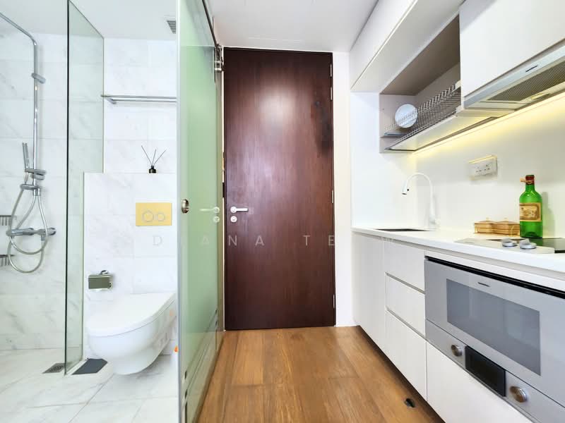 Fulcrum, 33 Fort Road, 1 Bedroom, 280 sqft, Condominium For Rent, by Diana Teow, 500241055 - Kitchen - PropertyGuru.com.sg