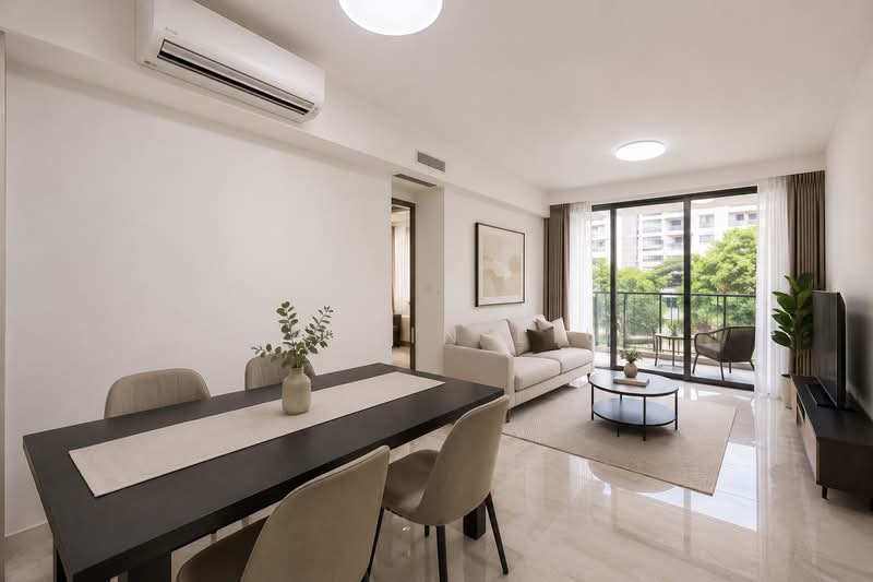 Affinity At Serangoon, , 3 Bedrooms, 850 sqft, Condominium For Sale, by Calvin Liu, 500241096 - Living Room - PropertyGuru.com.sg
