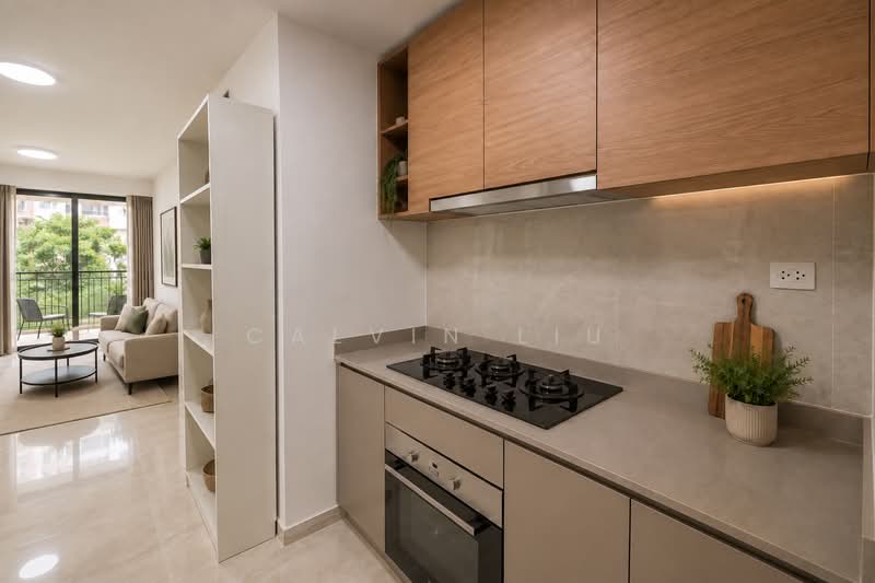 Affinity At Serangoon, , 3 Bedrooms, 850 sqft, Condominium For Sale, by Calvin Liu, 500241096 - Kitchen - PropertyGuru.com.sg