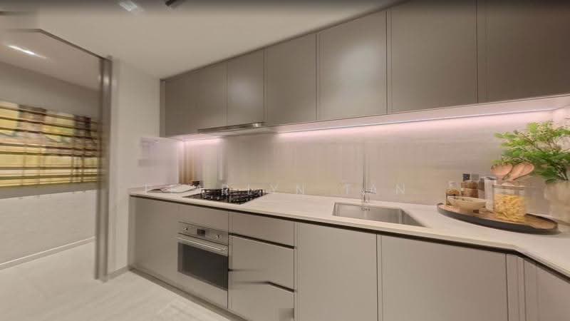 Pinery Residences, Tampines Street 94, Bedok / Upper East Coast, 4 Bedrooms, 1,195 sqft, Condominium For Sale, by Pearlyn Tan, 500241216 - Kitchen - PropertyGuru.com.sg