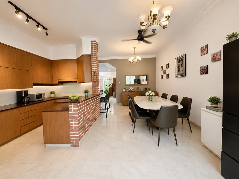 A&A Potential, 999 Yrs Inter Terrace @ Holland Grove, D10 ★Eminance Landed★, Holland Grove Rd/ Holland Rd/ Henry Park/Mount Sinai Dr/Jalan Jelita, 3 Bedrooms, 2,740 sqft, Terraced House For Sale, by Peggy Guo, 500241230 - Kitchen - PropertyGuru.com.sg