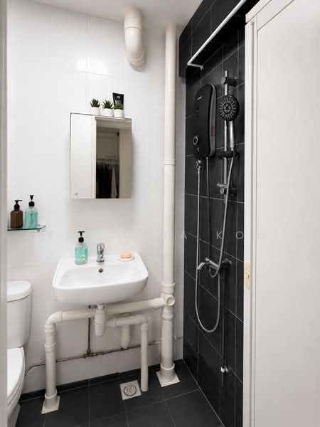 379 Clementi Avenue 5, 379 Clementi Avenue 5, Buona Vista / West Coast / Clementi New Town, 2 Bedrooms, 882 sqft, HDB Flat For Sale, by Roy Ezra Koh, 500241267 - Bathroom - PropertyGuru.com.sg
