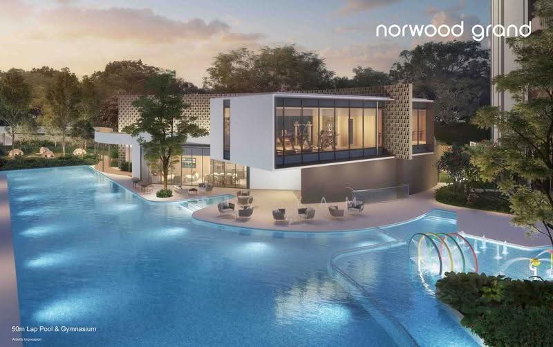 Norwood Grand, 2 Champions Way, 4 Bedrooms, 1,313 sqft, Condominium For Rent, by Eric Yam, 500241276 - Exterior - PropertyGuru.com.sg