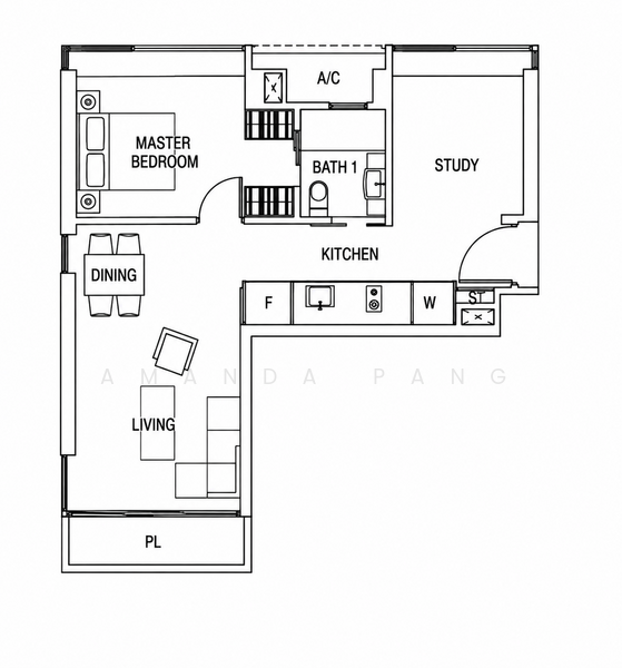 Citylights, 80 Jellicoe Road, 1 Bedroom, 721 sqft, Condominium For Rent, by Amanda Pang, 500241281 - PropertyGuru.com.sg
