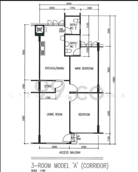 139 Potong Pasir Avenue 3, 139 Potong Pasir Avenue 3, 2 Bedrooms, 797 sqft, HDB Flat For Sale, by Carol Liew 廖珮柔, 500241292 - PropertyGuru.com.sg