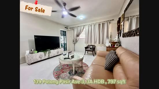 139 Potong Pasir Avenue 3, 139 Potong Pasir Avenue 3, 2 Bedrooms, 797 sqft, HDB Flat For Sale, by Carol Liew 廖珮柔, 500241292 - PropertyGuru.com.sg
