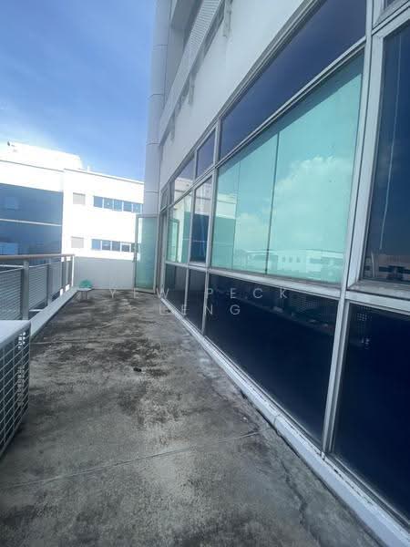 Wintech Centre, 6 Ubi Road 1, 969 sqft, Light Industrial (B1) For Sale, by Yew Peck Leng, 500241317 - Open air Terrace - CommercialGuru.com.sg
