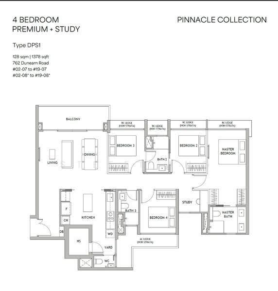 BUKIT TIMAH SWISS CLUB GCB AREA, Dunearn road, Newton / Novena, 4 Bedrooms, 1,378 sqft, Condominium For Sale, by Steffi Ang, 500241326 - PropertyGuru.com.sg