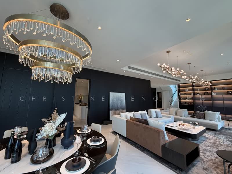 Marina One Residences, 21 Marina Way, 4 Bedrooms, 7,459 sqft, Condominium For Sale, by Christine Peng 彭婷婷, 500241327 - Living Room - PropertyGuru.com.sg