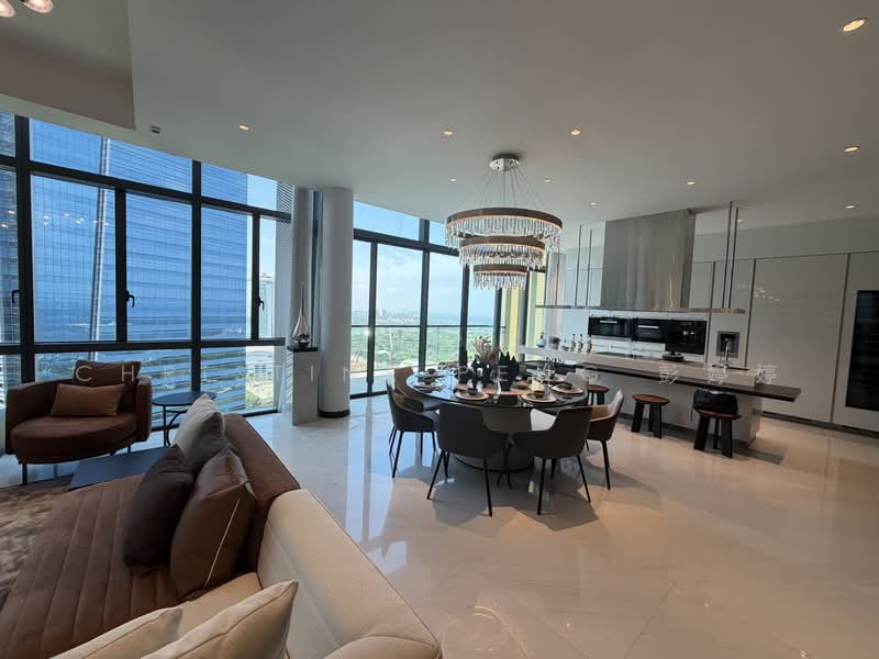 Marina One Residences, 21 Marina Way, 4 Bedrooms, 7,459 sqft, Condominium For Sale, by Christine Peng 彭婷婷, 500241327 - Living Room - PropertyGuru.com.sg