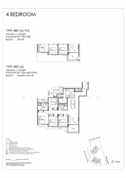 Vela Bay, 1 Bayshore Walk, 4 Bedrooms, 1,173 sqft, Condominium For Sale, by Alicia Chew, 500241355 - Master Bedroom - PropertyGuru.com.sg