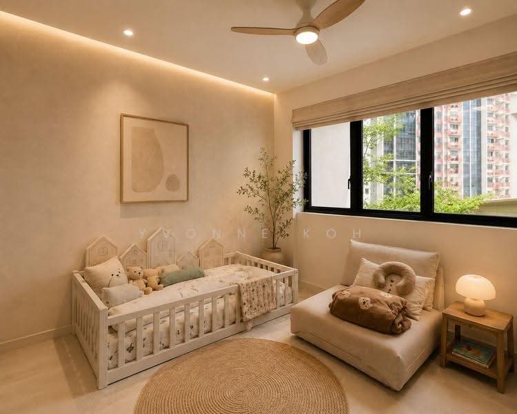 Riverfront Residences, 41 Hougang Avenue 7, 2 Bedrooms, 721 sqft, Condominium For Sale, by Yvonne Koh, 500241363 - Bedroom - PropertyGuru.com.sg