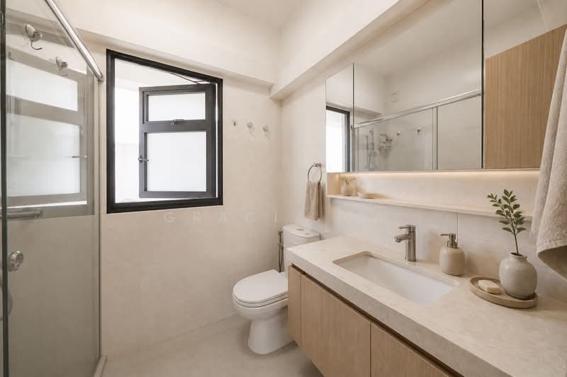 111A Alkaff Crescent, 111A Alkaff Crescent, 3 Bedrooms, 1,001 sqft, HDB Flat For Sale, by Gracia Ow, 500241375 - Bathroom - PropertyGuru.com.sg