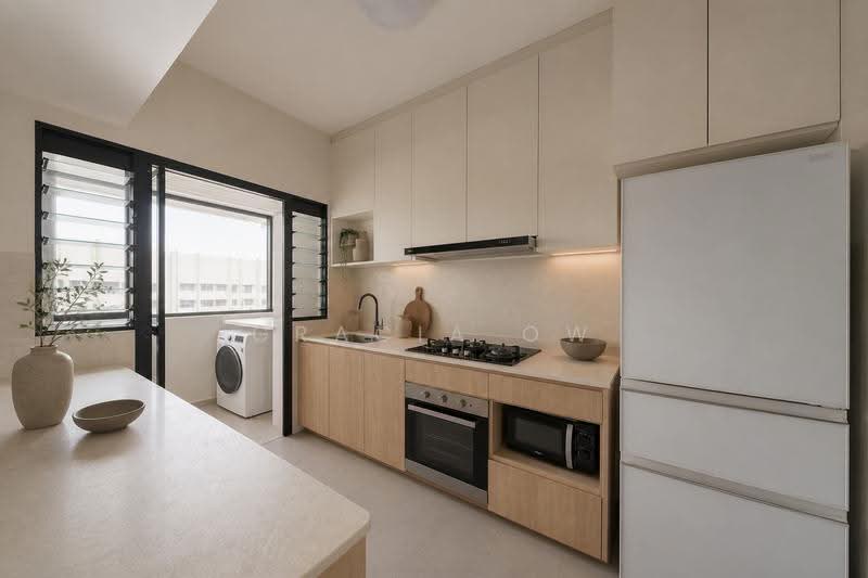 111A Alkaff Crescent, 111A Alkaff Crescent, 3 Bedrooms, 1,001 sqft, HDB Flat For Sale, by Gracia Ow, 500241375 - Kitchen - PropertyGuru.com.sg