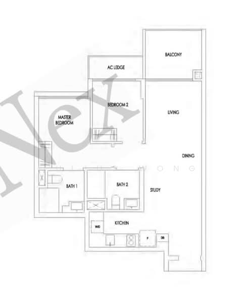 Treasure at Tampines, 47 Tampines Lane, Pasir Ris / Tampines, 2 Bedrooms, 678 sqft, Condominium For Sale, by Julius Wong, 500241377 - PropertyGuru.com.sg