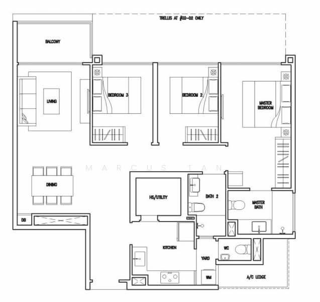 CityLife @ Tampines, , 3 Bedrooms, 1,098 sqft, Condominium For Sale, by Marcus Tan, 500241386 - PropertyGuru.com.sg