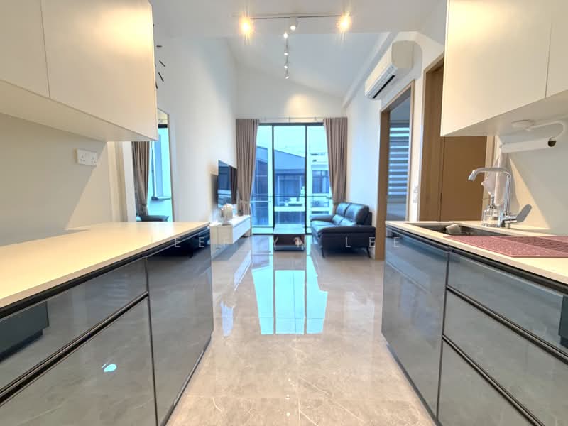 The Essence, 1 Chong Kuo Road, 2 Bedrooms, 581 sqft, Condominium For Sale, by Leeflyn Lee, 500241421 - Living Room - PropertyGuru.com.sg